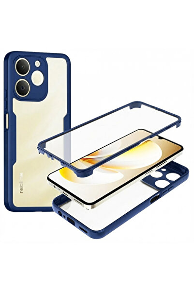 Techsuit Husa pentru Realme Note 70T, Techsuit, ColorVerse 360, Albastra