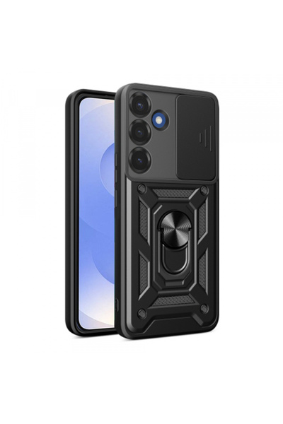 Techsuit Husa pentru Samsung Galaxy S26, Techsuit, CamShield, Neagra