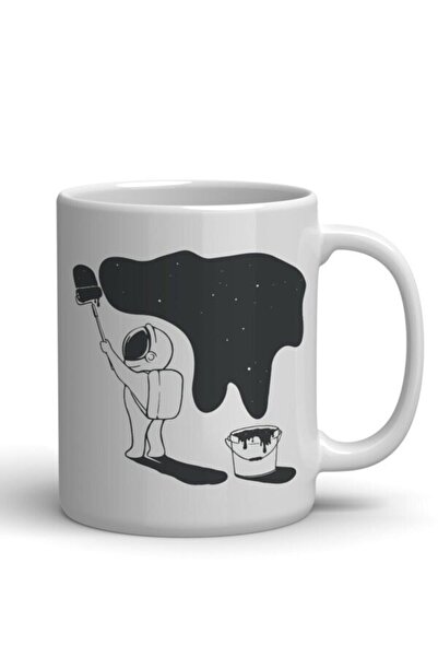 Mio Life Space Themed Astronaut Printed Mug