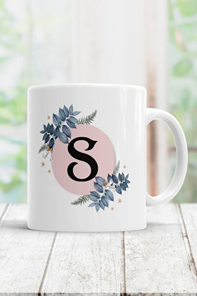 Mio Life Letter S Printed Mug