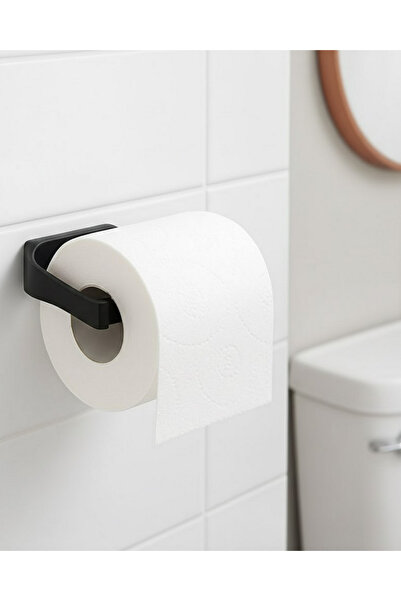 ZERO LAND Mtxdpn Modern Black Toilet Paper Holder Wall Mounted Minimal (15171...