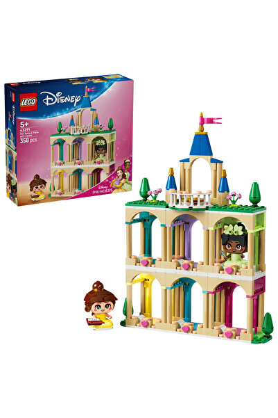 LEGO ®   ǀ Castelul prințesei Disney cu Mini Belle și Tiana 43291 – Set de construcție de jucării pentru vârste peste 5 ani (358 piese)