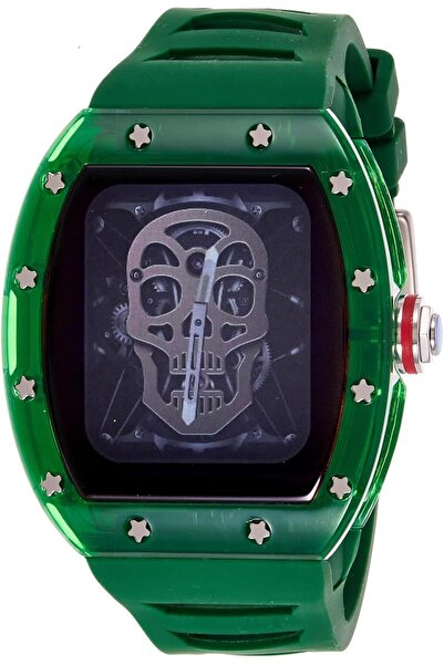 Green Lion Smart Watch by Carlos Santos - Green