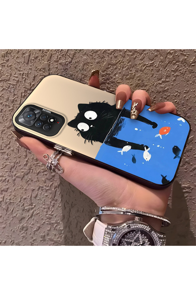 Hontinga حافظة هاتف متوافقة مع هاتف Redmi Note 12 Pro 4G، حافظة صلبة مقاومة ل...