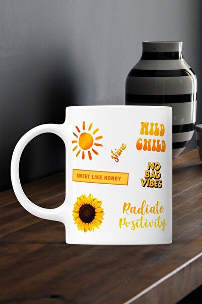 Mio Life كوب التأمل الأيقوني للسعادة الإيجابية