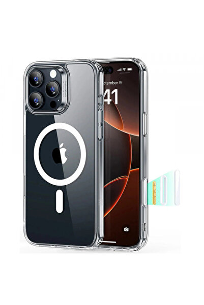 ESR Husă MagSafe pentru Apple iPhone 16 Pro Max, ESR, Classic Hybrid Slide, T...