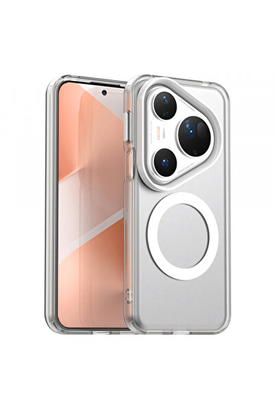 Techsuit Husa MagSafe pentru Huawei Pura 80 Ultra, Techsuit, CandyCase, Alba