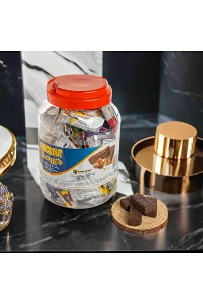 Z-CUP Herostar Hazelnut Chocolate Coated Wafer Biscuits 650g