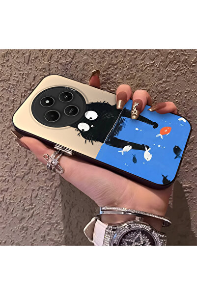 Hontinga حافظة هاتف متوافقة مع هاتف Redmi 14C 4G، حافظة صلبة مقاومة للصدمات، ...