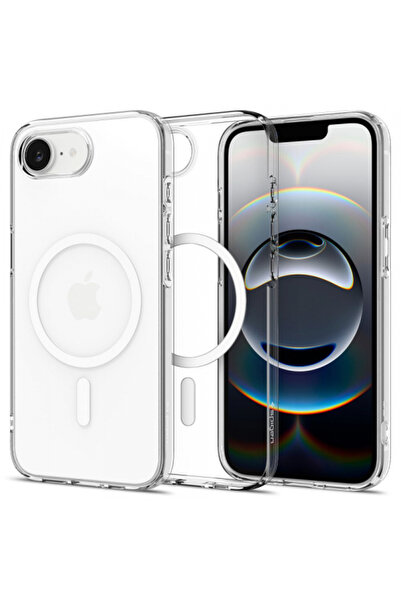 Spigen Husa MagSafe pentru Apple iPhone 16e, Spigen, Liquid Crystal, Transpar...