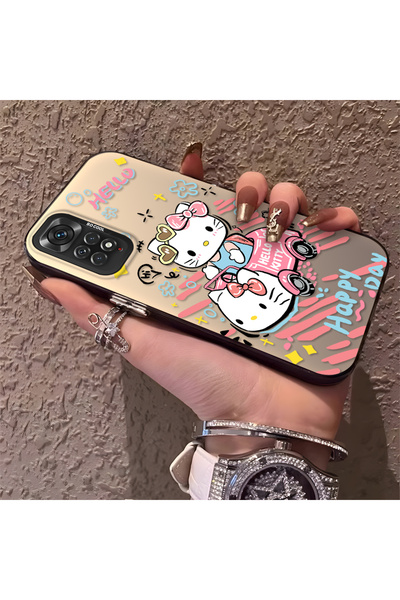 Hontinga حافظة هاتف متوافقة مع هاتف Redmi Note 11، حافظة صلبة مقاومة للصدمات ...