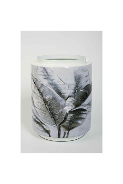 Vitale مزهرية كبيرة على شكل ورقة شجر 20*20*27 سم AK.KV0156