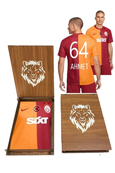 Galatasaray Galatasray Orijinal 5 Yıldız Parçalı İç Saha Forma Kişiye Özel İs...