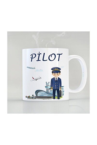 Mio Life Pilot Profession Design Mug Cup