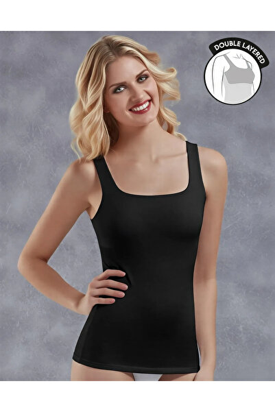 Doreanse 9206 Women's Thick Strap Double Layer Tank Top