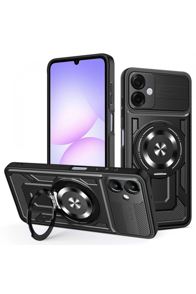 Techsuit Husa pentru Samsung Galaxy A07 4G A075, Techsuit, RuggedCam, Neagra