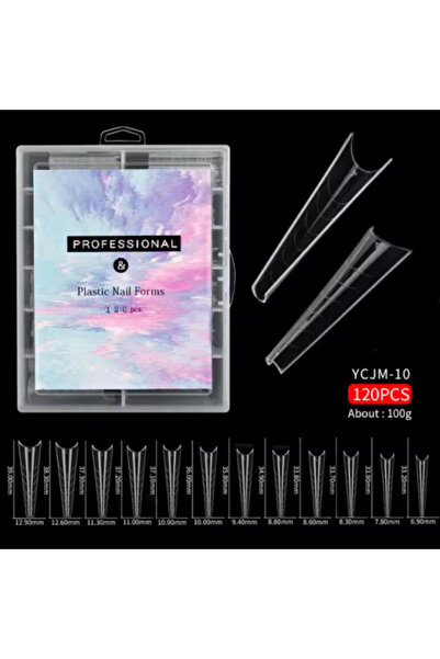 Pink Nails Cutie cu 120 de tipsuri Smart Forms Ballerina #10