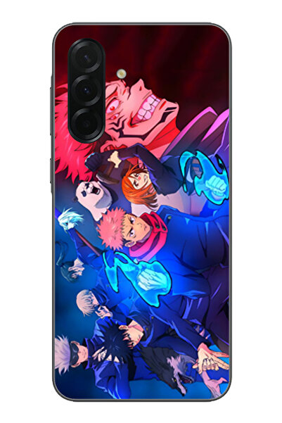 TechTree حافظة سيليكون متوافقة مع هاتف سامسونج جالاكسي A36 من جوجوتسو كايسن م...