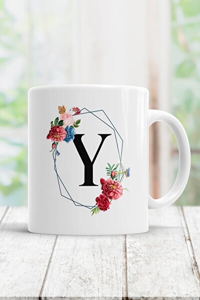 Mio Life كوب مطبوع عليه حرف Y