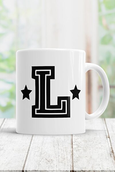 Mio Life Letter L Printed Mug