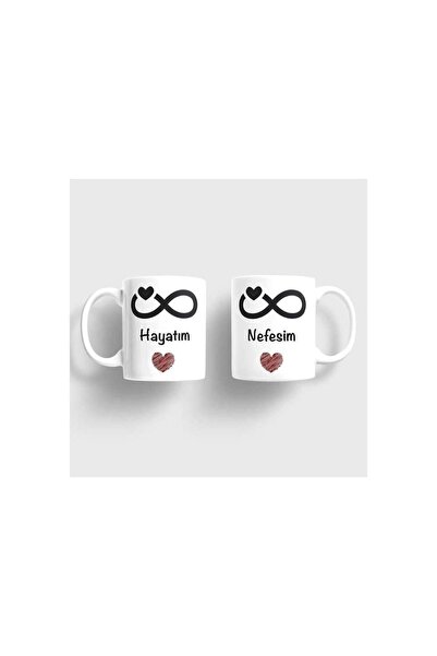 Mio Life 2 Pieces Dear Love Couple Mug Cup