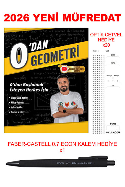 REHBER MATEMATİK YAYINLARI 0'dan Geometri + Hediyeli