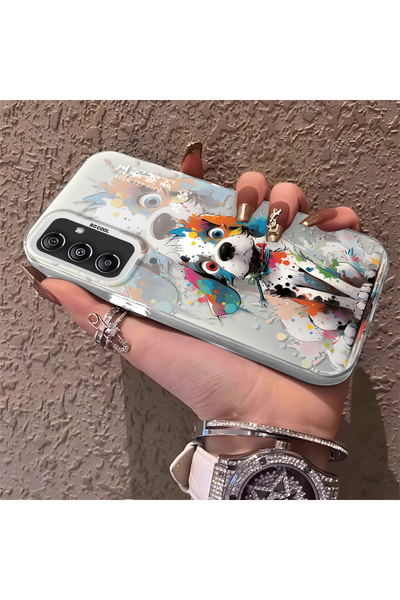 Hontinga حافظة هاتف متوافقة مع هاتف سامسونج جالاكسي A24، حافظة صلبة مقاومة لل...