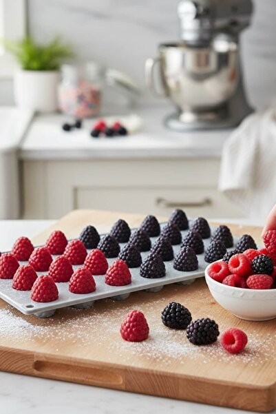 PASTRY PLANET Professional Silicone Blackberry Pastry Mold & French Pastry Mold