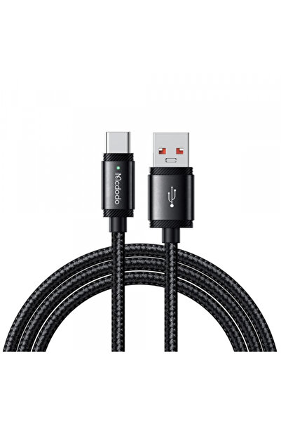 Mcdodo Cablu Date si Incarcare USB-A - USB-C CA-4730, 120W, 1.5m, Negru