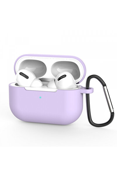 Techsuit Husa Silicone Case pentru Apple AirPods Pro 3, Mov