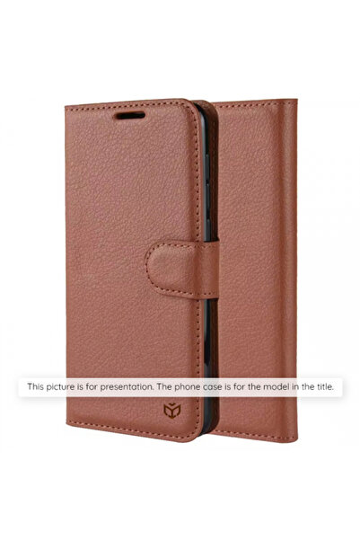 Techsuit Case for Xiaomi Redmi 15C 5G / 15C 4G, Techsuit, Leather Folio, Brown