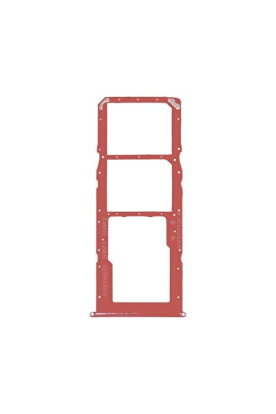 OEM Sim Card Holder Samsung Galaxy A20s, A207 Red