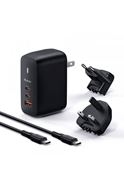 Mcdodo Incarcator Retea Cu Cablu USB-C CH-8442 Mecha Travel, 65W, 5A, 1 x USB...