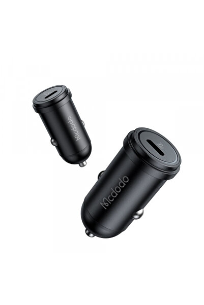 Mcdodo Incarcator Auto CC-7491 Obsidian, 30W, 3A, 1 x USB-C, Negru