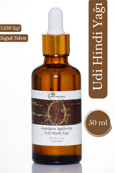 Natural Udi Hindi Yağı %100 Saf ve Doğal 50 ml