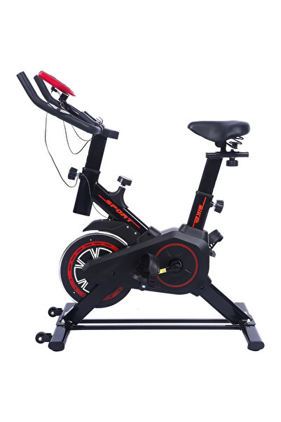 ORVİCA LCD Ayarlı Kondisyon Bisikleti Spor Koşu Egzersiz Bisikleti Spin Bike ...