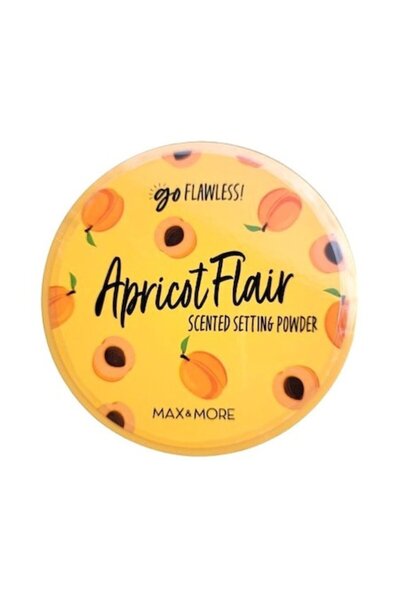 max&more Pudră fixatoare vegană Max & More Go Flawless, 22 g