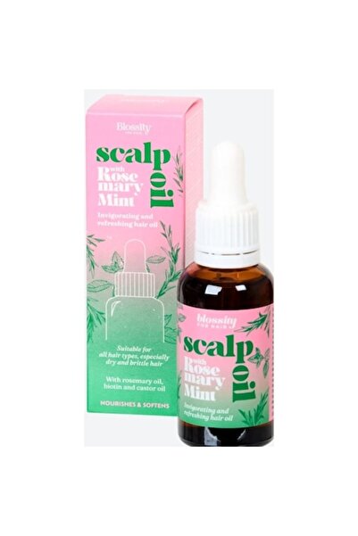 Blossity Ulei de păr cu rozmarin și mentă, 30 ml – 100%, vegan