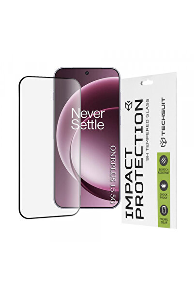 Techsuit Folie de protectie Ecran pentru OnePlus 15, Sticla Securizata, Full ...