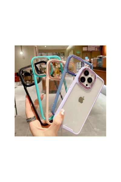 OEM 3in1 Electroplate Case compatible with Apple iPhone 13 Mini Blue