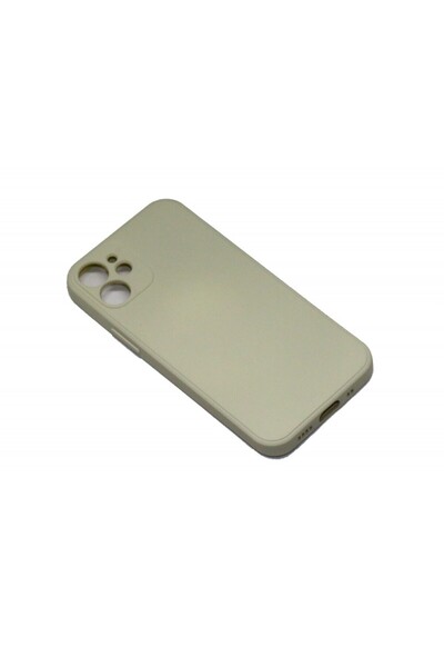 OEM Silicone Case Apple iPhone 12 Mini Cream