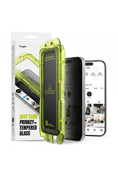 Ringke Folie de protectie Ecran Privacy Easy Slide pentru Apple iPhone 17 Pro...
