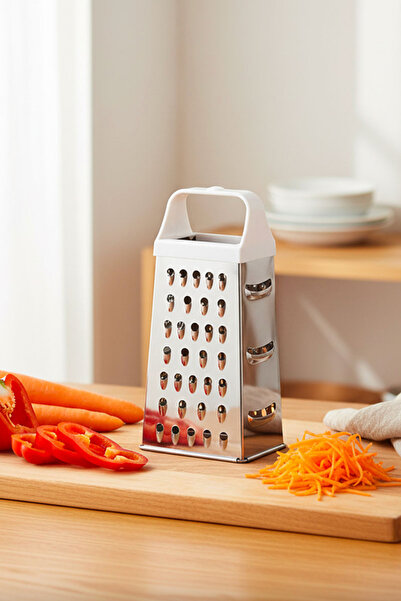 Metaltex Stainless Steel 4-Surface Grater 21 cm