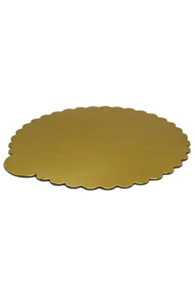BEST PARTİ Yuvarlak Pasta Altlığı Gold 30 cm