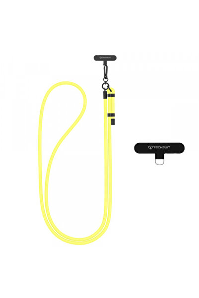 Techsuit Telephone Cord RCS1-31, Yellow