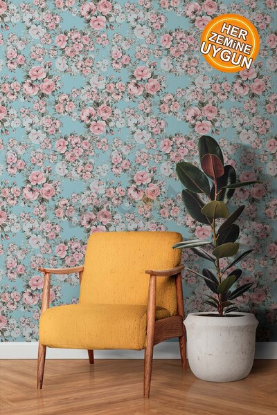 DECOMALL ( DK-9 ) Dekoratif Kendinden Yapışkanlı Duvar Fayans Kaplama Folyosu...