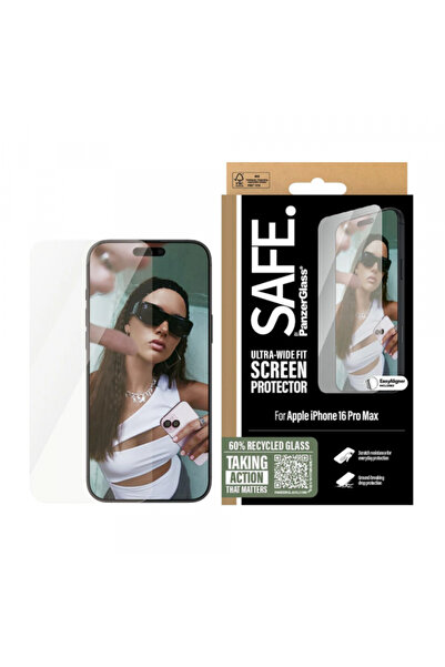 CARE by PanzerGlass® PanzerGlass Safe Screen Protector. Ultra-Wide Fit for Ap...