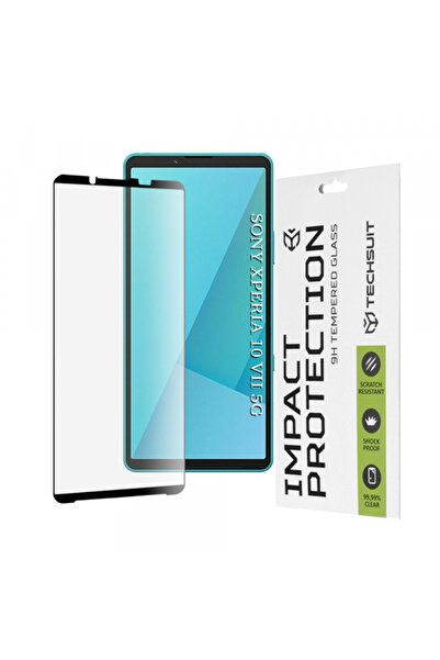 Techsuit Προστατευτικό οθόνης για Sony Xperia 10 VII, σκληρυμένο γυαλί, πλήρη...
