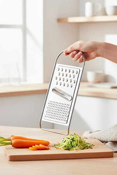 Metaltex Inox Stainless Steel Universal Grater Multi-Purpose Grater