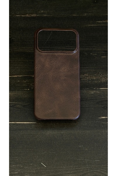 POWER DESİGN iphone 17promax Deri Kılıf Magsafe özellikli